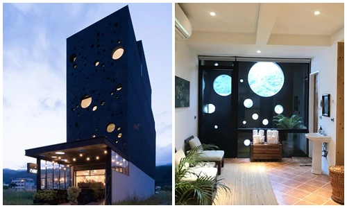 Ngôi nhà siêu độc lạ với ý tưởng thiết kế bọt biển