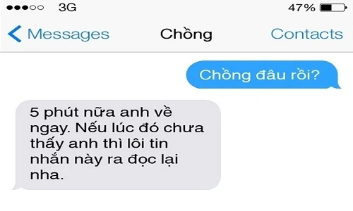 Loạt tin nhắn khó đỡ của các đôi nam nữ, vợ chồng
