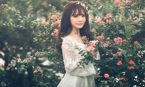 Nữ sinh 9X Hà thành mang vẻ đẹp tựa "nữ thần" 