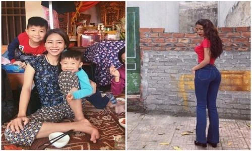 Khi ở nhà và "lên đồ" chị em khác biệt ra sao?