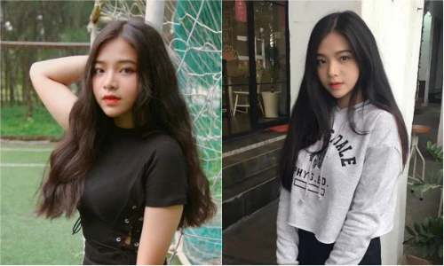 Nữ sinh Trần Phú gây sốt mạng bằng khuôn mặt trẻ thơ
