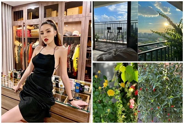 Bên trong căn hộ “dát hàng hiệu” của Hoa hậu Kỳ Duyên