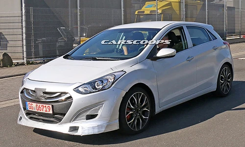 Xe hiệu suất cao Hyundai i30N "lộ hàng" tại Hàn Quốc