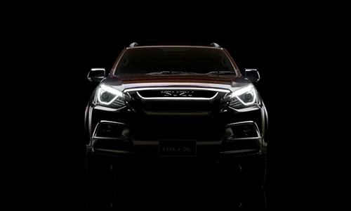 Isuzu "nhá hàng" MU-X 2017 cạnh tranh Toyota Fortuner
