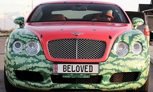 Ngắm "quả dưa hấu" siêu sang - Bentley Continental GT