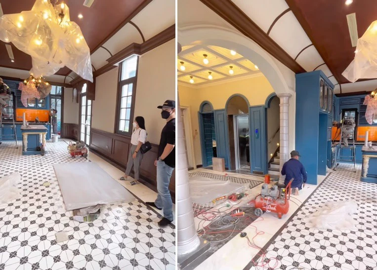 Choáng ngợp căn nhà ở tạm của Đoàn Di Băng chờ lâu đài 400 tỷ