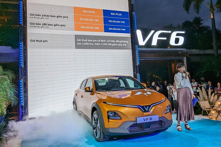 VinFast VF6 chính thức mở bán tại Việt Nam, giá từ 765 triệu đồng