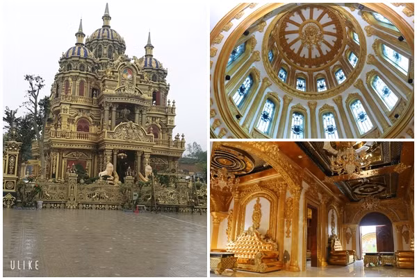 Cận cảnh lâu đài 100 tỷ của “đại gia đồng nát” xứ Nghệ 