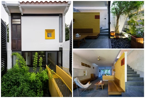 Ngôi nhà 4 mặt đứng vừa truyền thống vừa hiện đại ở Cần Thơ 