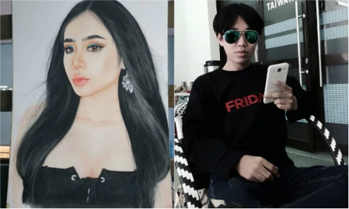 Chàng trai 9X vẽ tranh đẹp hơn cả người thật khiến CĐM săn lùng là ai?