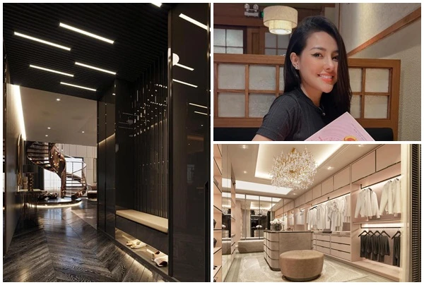 Choáng ngợp biệt thự hoành tráng đang xây của Ngân 98