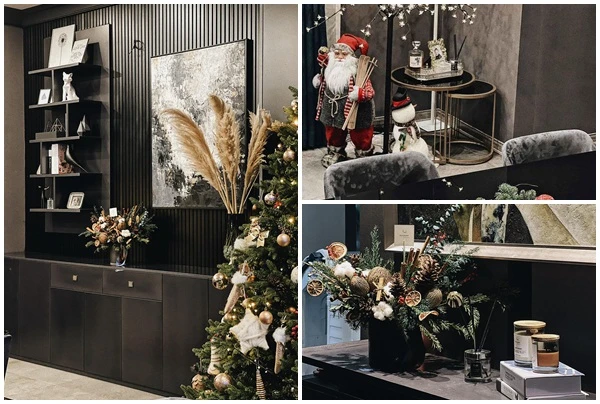 Biệt thự ngập tràn không khí Giáng sinh của Á hậu Tú Anh