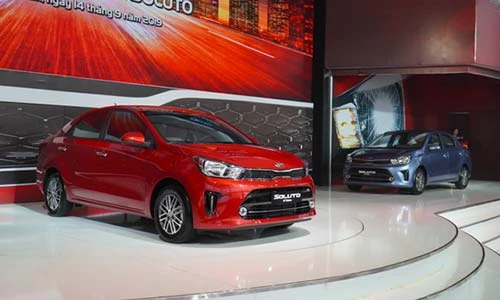Xe giá rẻ Kia Soluto lọt top xe bán chạy nhất Việt Nam