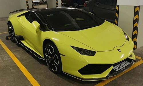 Siêu xe Lamborghini Huracan "biển khủng" Đà thành rao bán 12 tỷ 
