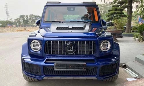 Đại gia Hải Phòng "tậu" Mercedes-AMG G63 độ Brabus