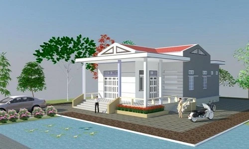 10 mẫu nhà 1 tầng đẹp, phù hợp với vợ chồng trẻ