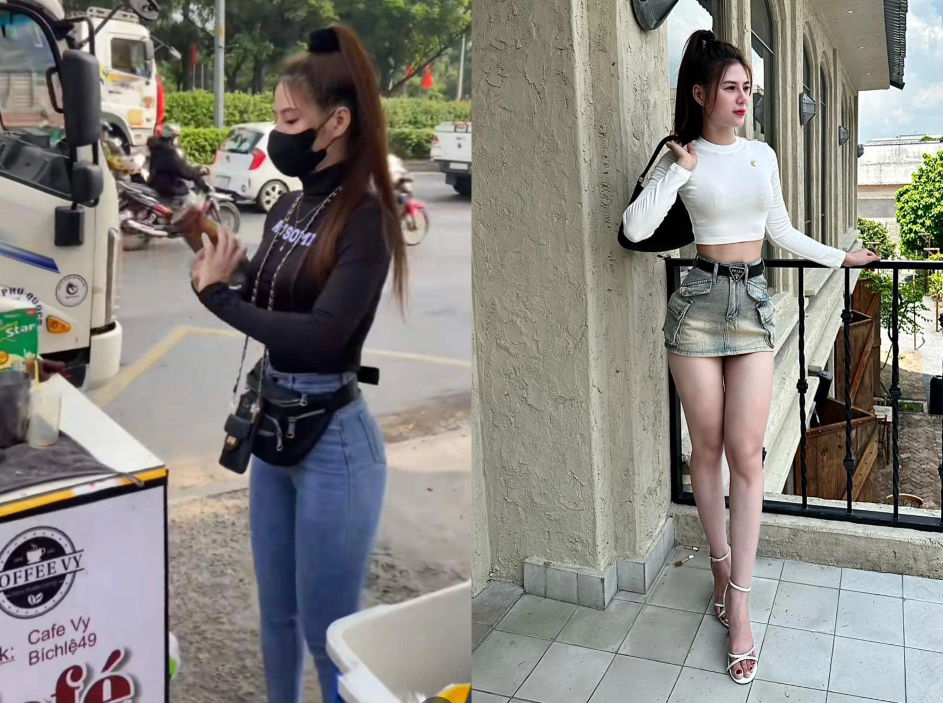 Danh tính cô chủ quán cafe vỉa hè đang hot rần rần trên mạng