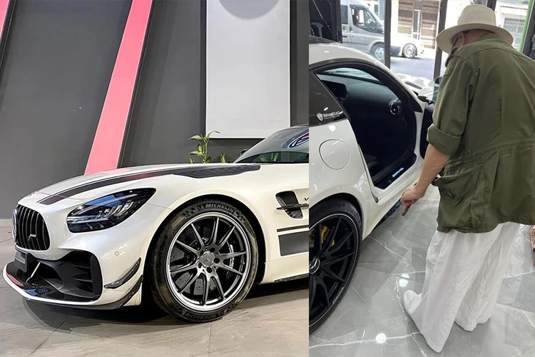 Qua Vũ "móc ví" 11 tỷ mua Mercedes-AMG GTR... nhanh hơn mua rau