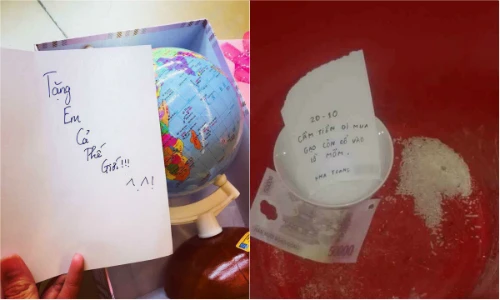 Món quà 20/10 bá đạo của đấng mày râu khiến dân mạng cười vỡ bụng