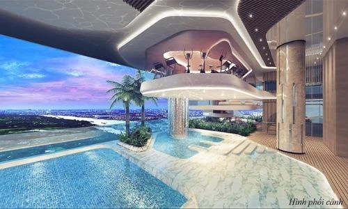 Dự án sở hữu phòng tập gym nổi trên không