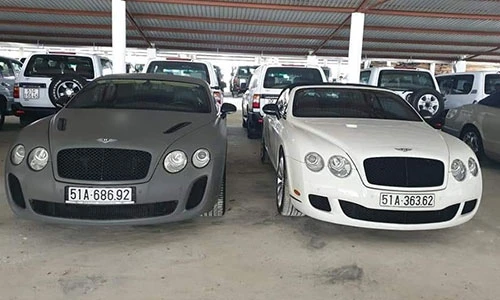 Dàn xe khủng của ông Đặng Lê Nguyên Vũ trong núi M'Đrắk