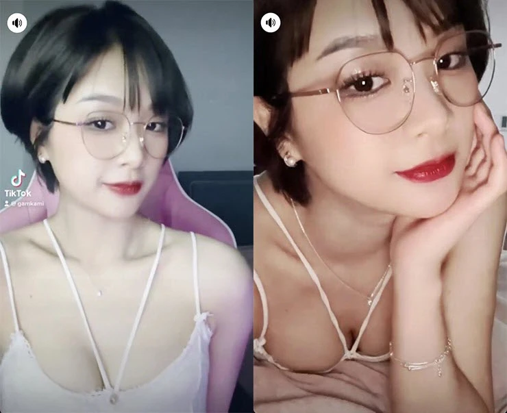 Đăng ảnh hở bạo, "TikToker thị phi" Gấm Kami khiến người xem "đỏ mặt"