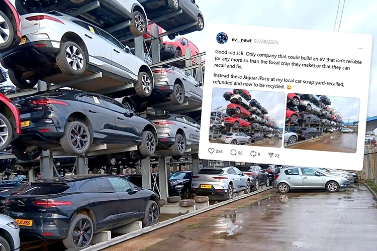 Jaguar I-Pace EV - từ "gà cưng xe của năm" đến bãi phế liệu