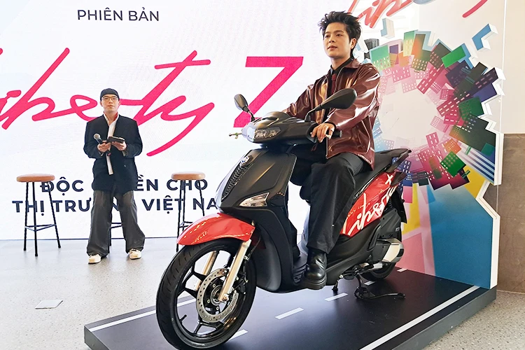 Piaggio Liberty 2025 từ 57 triệu tại Việt Nam, "đấu" Honda SH Mode