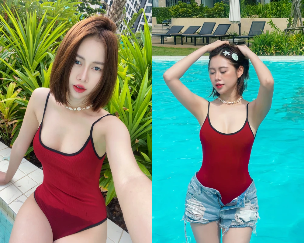 “Chị Google” Việt Phương Thoa bước chân vào đường đua bikini chào hè