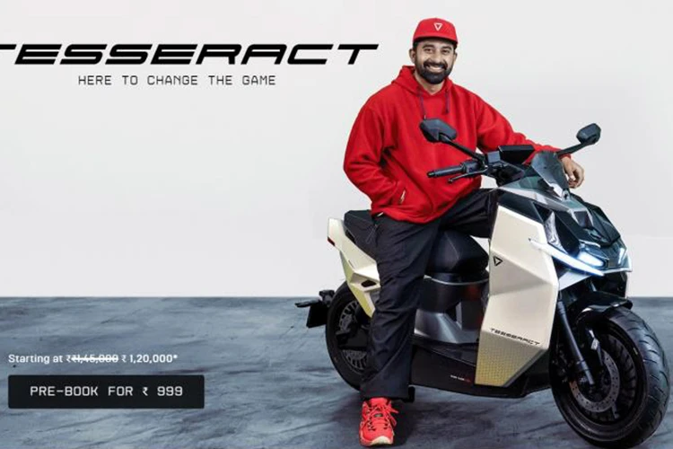 Ultraviolette Tesserac - xe máy điện tích hợp radar giá 35 triệu đồng