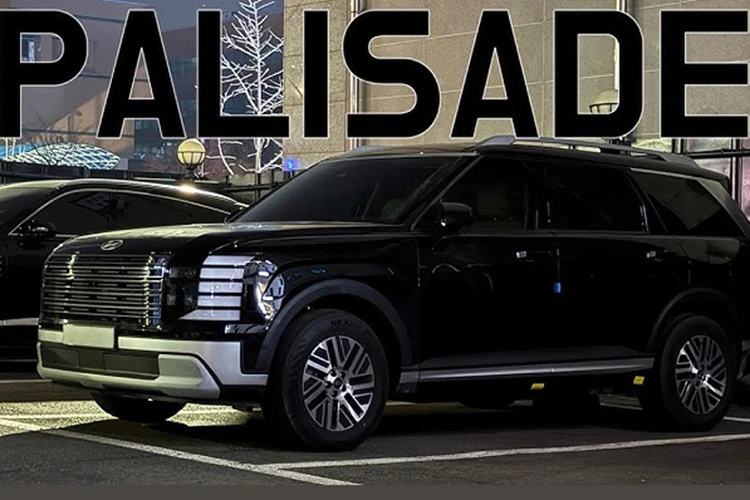 Cận cảnh Hyundai Palisade 2025 phiên bản "bóng đêm" cực ngầu