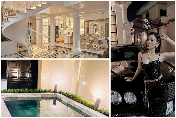 Choáng ngợp biệt thự xa hoa gần 600m2 của ca sĩ Lệ Quyên