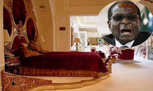 Bên trong biệt thự lộng lẫy của Tổng thống Zimbabwe