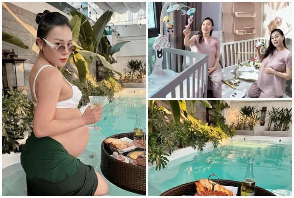 Cận cảnh biệt thự đẹp như khu nghỉ dưỡng của Phương Oanh 