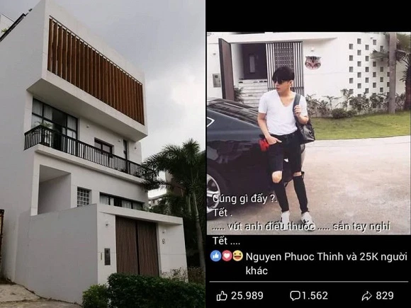 Không gian choáng ngợp trong biệt thự hơn 20 tỷ của Noo Phước Thịnh