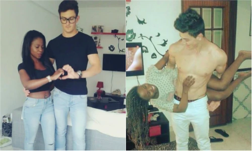 Phát hờn với cặp đôi chàng xinh nàng xấu siêu hạnh phúc 