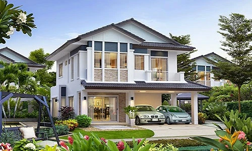 10 mẫu nhà 2 tầng ở nông thôn mới nhất 2018