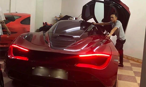 Cường Đô la “soi hàng” siêu xe McLaren 720S hơn 20 tỷ 