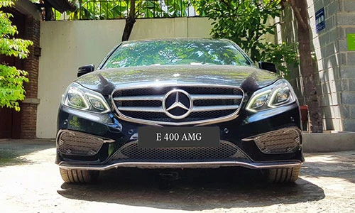 Mercedes E400 AMG dùng 5 năm tại VN, mất giá gần 2 tỷ