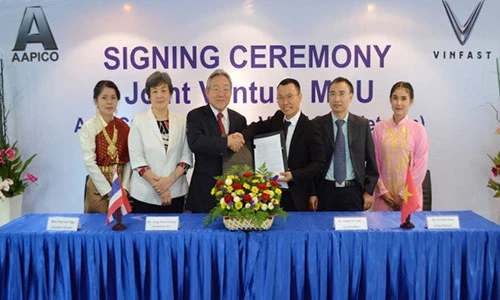 Vinfast thành lập liên doanh sản xuất thân vỏ xe ôtô