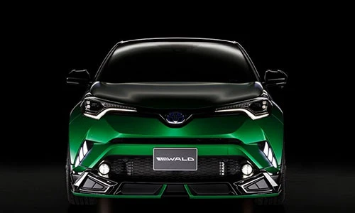Toyota C-HR lột xác mạnh mẽ với gói độ bodykit Wald International