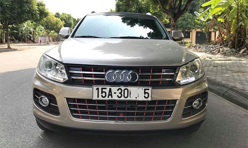 Xe Zotye Trung Quốc "nhái" Audi Q5 bán 360 triệu tại Hải Phòng 