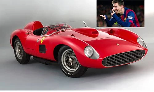Messi tậu siêu xế cổ Ferrari giá 800 tỷ chỉ là tin Vịt