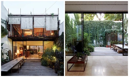 Nhà phố 2 tầng chia lô đẹp không góc chết