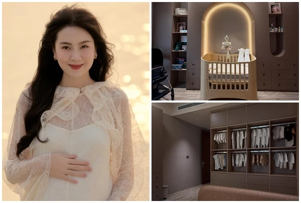 Hé lộ phòng riêng cho quý tử đầu lòng của MC Mai Ngọc