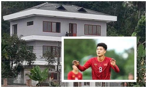 Ngắm lại ngôi nhà 2 tỷ của Hà Đức Chinh ghi 4 bàn vào lưới U22 Brunei