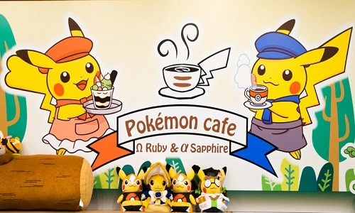 Quán cafe Pokemon nơi quy tụ của những game thủ hoạt hình