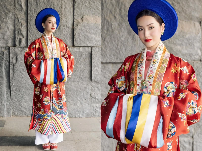 “Hot girl IELTS” diện cổ phục Việt, nhan sắc tựa thần tiên