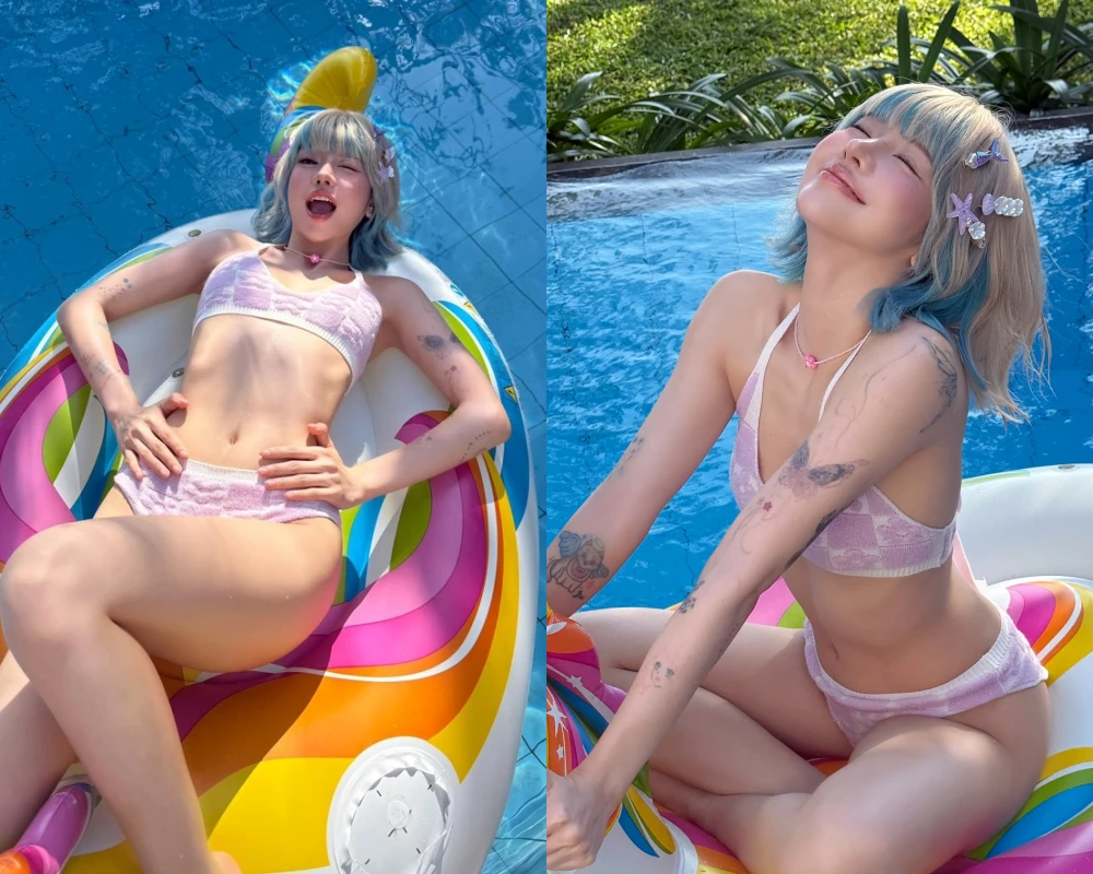 Ciin diện bikini nóng bỏng chào hè, fan nhận không ra