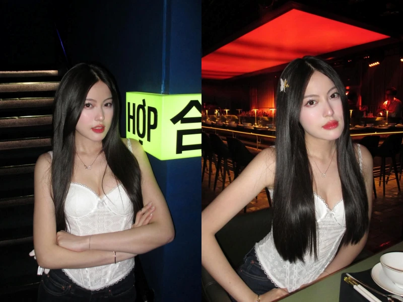 Visual “cháy” của bạn gái HIEUTHUHAI khiến netizen lụi tim